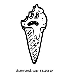ice cream cartoon