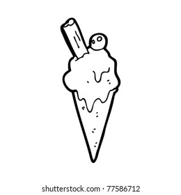 ice cream cartoon