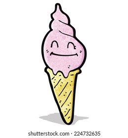 ice cream cartoon character