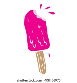 ice cream cartoon illustration