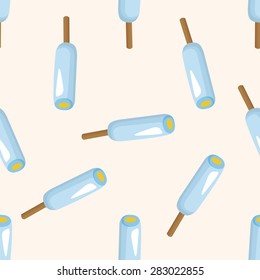ice cream cartoon ,seamless pattern