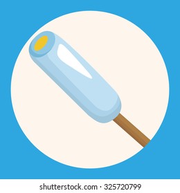 ice cream cartoon theme elements