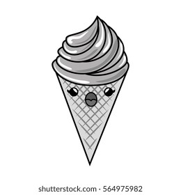 ice cream character funny