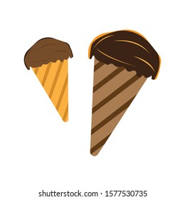 ice cream clip art design vector illustration image