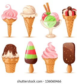 Ice cream collection