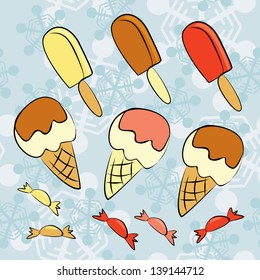 ice cream collection