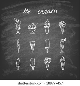 Ice cream collection