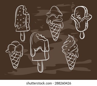 Ice cream collection