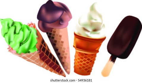 ice cream collection