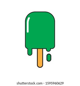 Ice cream collection, vector illustration. 