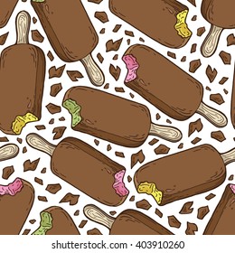 ice cream color pattern