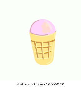 ice cream colorful vector summer