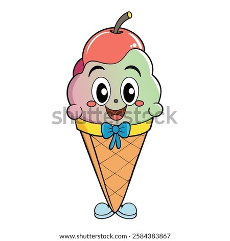 ice cream cone Adobe Illustrator Artwork