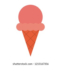 Ice cream cone cartoon
