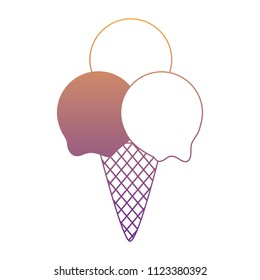 Ice cream cone design