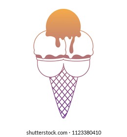 Ice cream cone design
