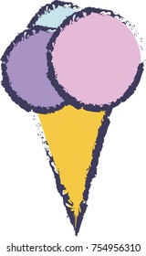 Ice cream cone, dessert, delicacy, sweetness