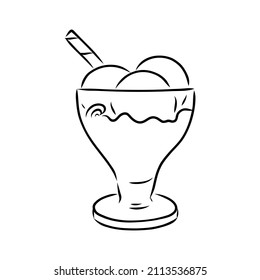 vector de helado de helado de conos de helado