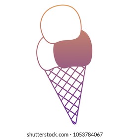 ice cream cone icon 