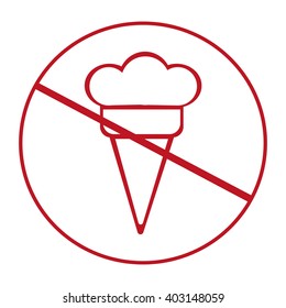 ice cream cone, icon