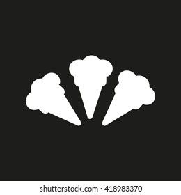 ice cream cone, icon