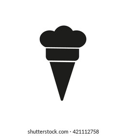 ice cream cone, icon