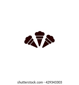 ice cream cone, icon