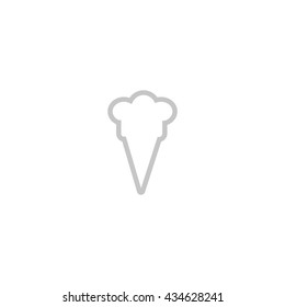 ice cream cone, icon