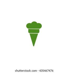 ice cream cone, icon