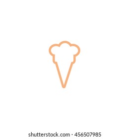 ice cream cone, icon