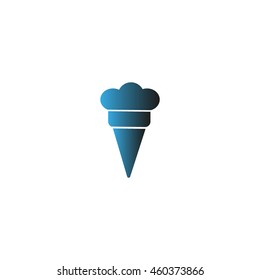 ice cream cone, icon