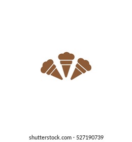 ice cream cone, icon