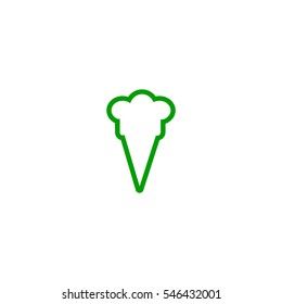 ice cream cone, icon