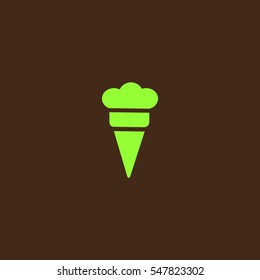 ice cream cone, icon