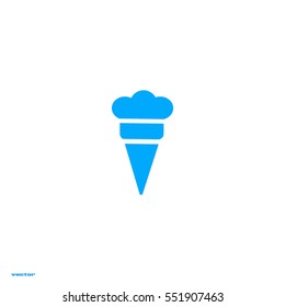 ice cream cone, icon