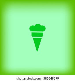 ice cream cone, icon