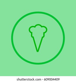 ice cream cone, icon