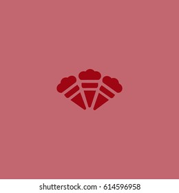 ice cream cone, icon