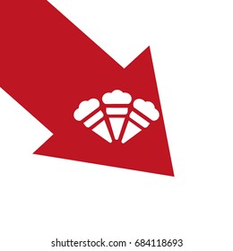 ice cream cone, icon