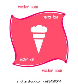 ice cream cone, icon