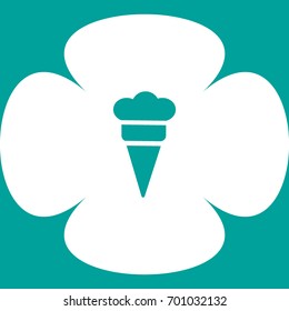 ice cream cone, icon