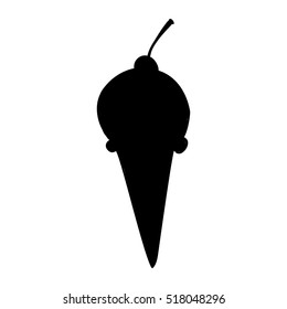 ice cream cone icon image 