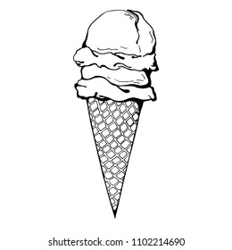 Similar Images, Stock Photos & Vectors of Ice cream, vector