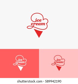 Ice Cream Cone Logo