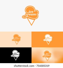 Ice Cream Cone Logo