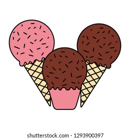 ice cream cone popsicle