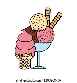 ice cream cone popsicle