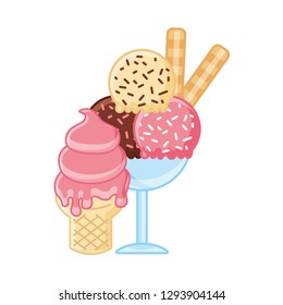 ice cream cone popsicle