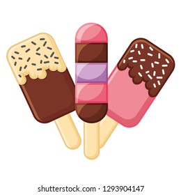 ice cream cone popsicle