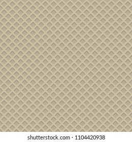 Ice Cream Cone Seamless Pattern - Grid or criss cross lines made to mimic texture of ice cream waffle cone